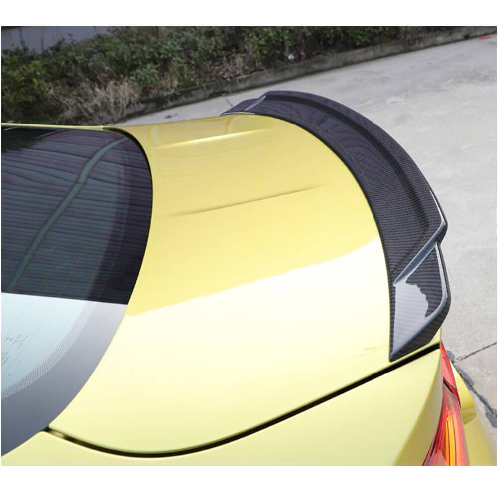 BMW F82 M4 Coupe 2014-2019 Rear Trunk Spoiler Carbon Fiber-Ahacarbon