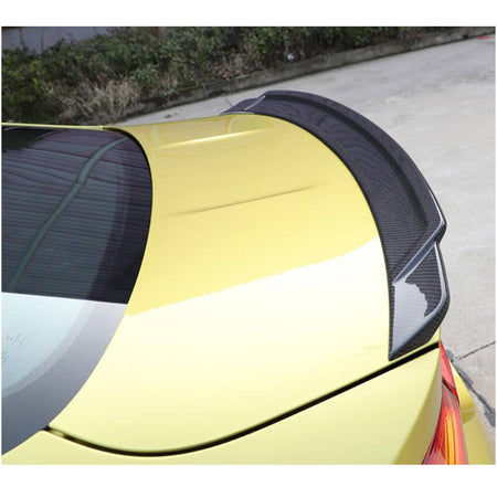 BMW F82 M4 Coupe 2014-2019 Rear Trunk Spoiler Carbon Fiber-Ahacarbon