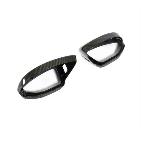 Audi A6 A7 A8 Quattro C8 2019-2022 Mirror Covers Replacement Style Carbon Fiber-Ahacarbon