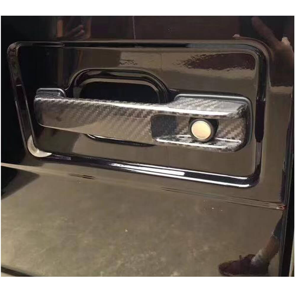 Mercedes Benz G Class W463 2004-2018 Door Handle Covers Dry Carbon Fiber-Ahacarbon