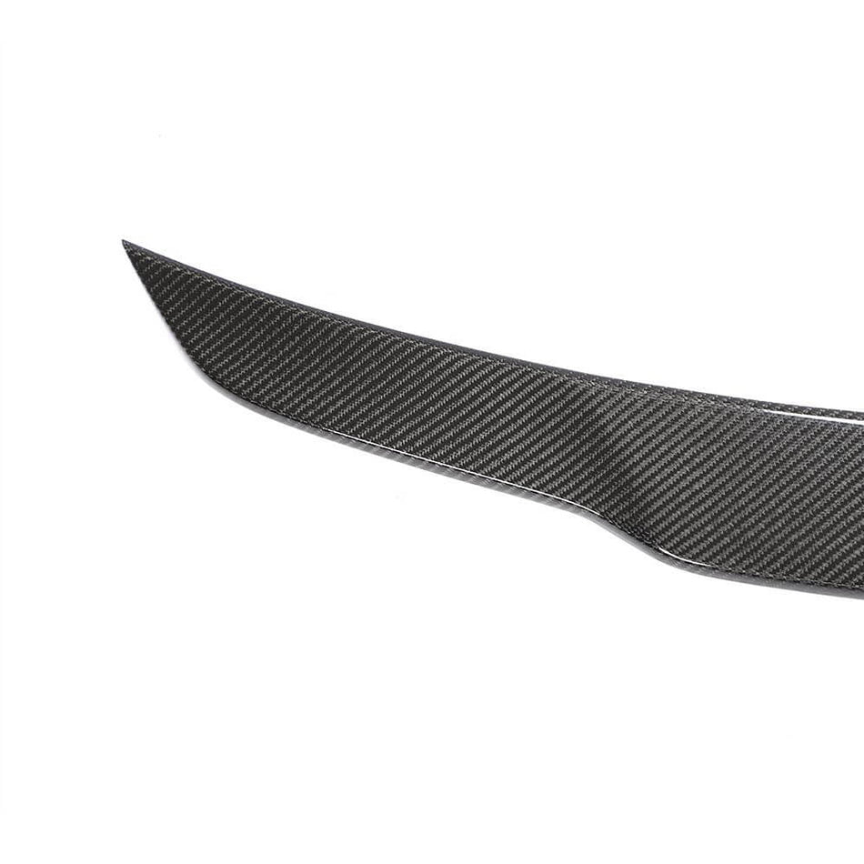 For Mercedes Benz W221 Carbon Fiber Rear Trunk Spoiler Boot Wing Lip | S280 S300 S350 S400 S450 S500 550 S63 AMG-Ahacarbon
