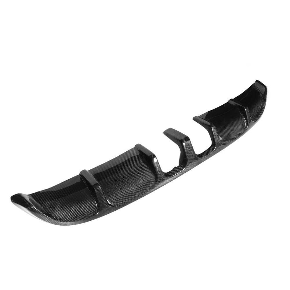 Volkswagen VW Golf 6 MK6 Standard 2010-2013 Rear Bumper Diffuser Carbon Fiber-Ahacarbon