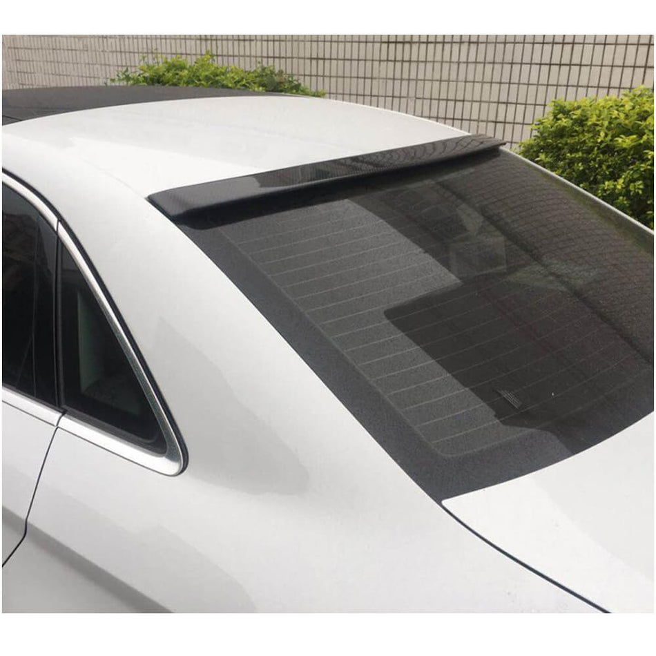Audi A3 S3 8V 8V.5 Sedan 2014-2020 Rear Roof Spoiler Carbon Fiber-Ahacarbon