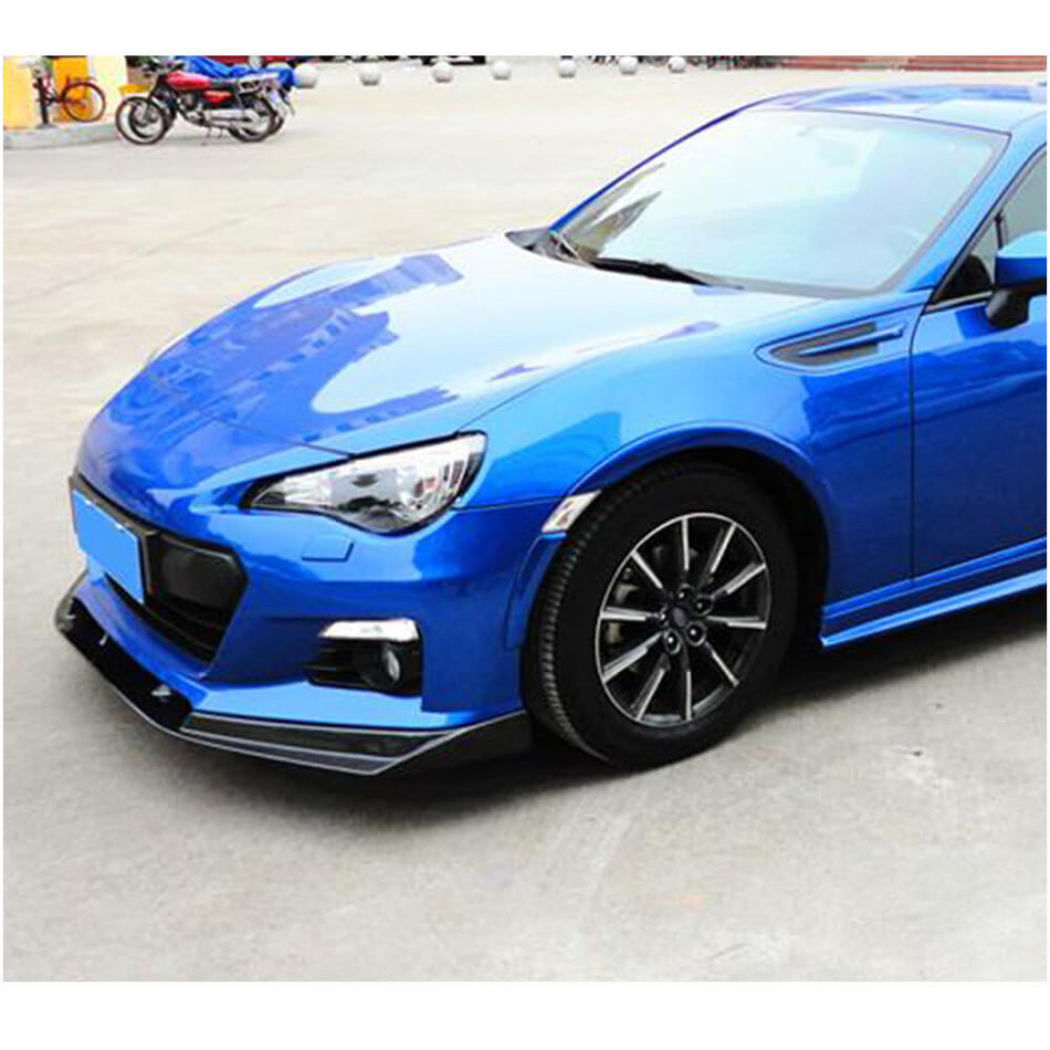 Subaru BRZ Coupe 2013-2016 Front Bumper Lip Carbon Fiber-Ahacarbon