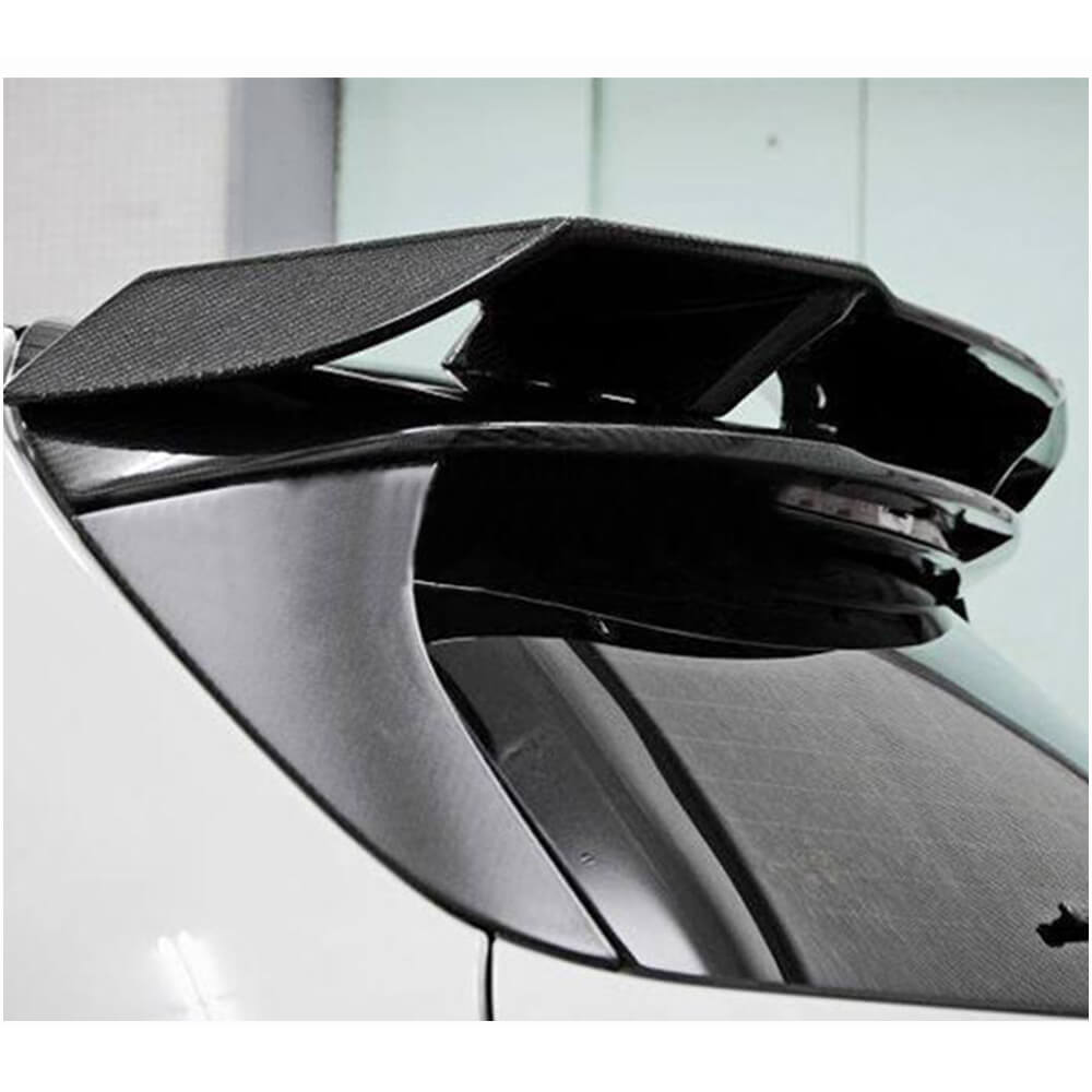 Mercedes Benz W176 Hatchback 13-18 Rear Roof Spoiler Carbon Fiber-Ahacarbon