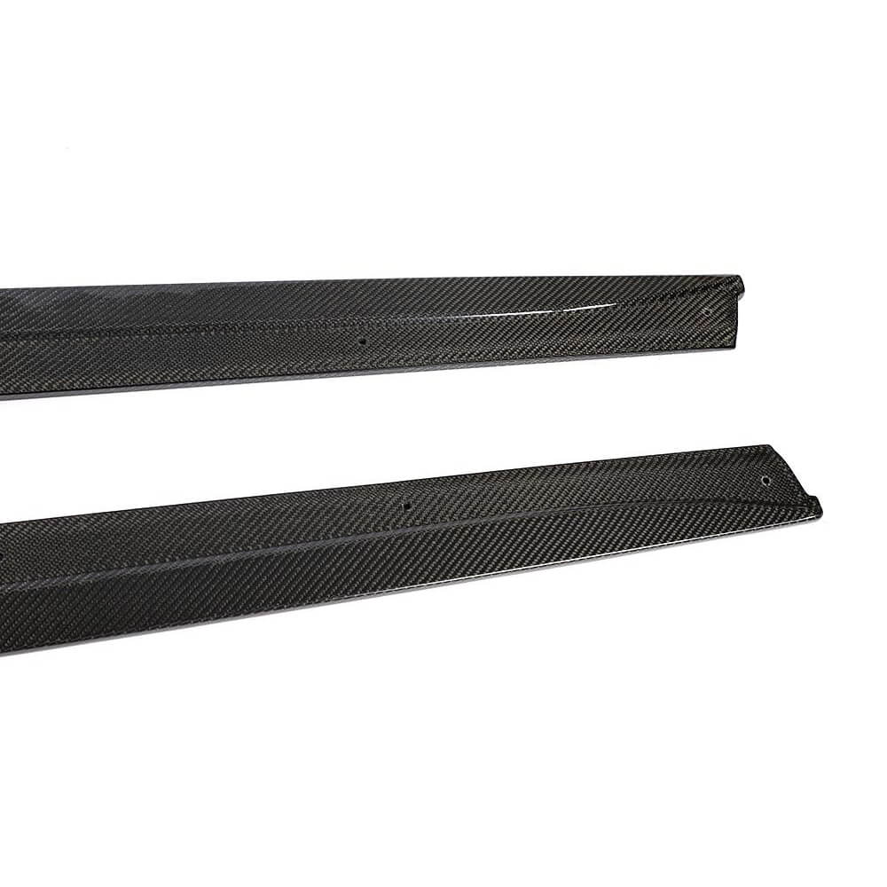 BMW F80 M3 Sedan 4-Door 2014-2019 Side Skirts Carbon Fiber-Ahacarbon