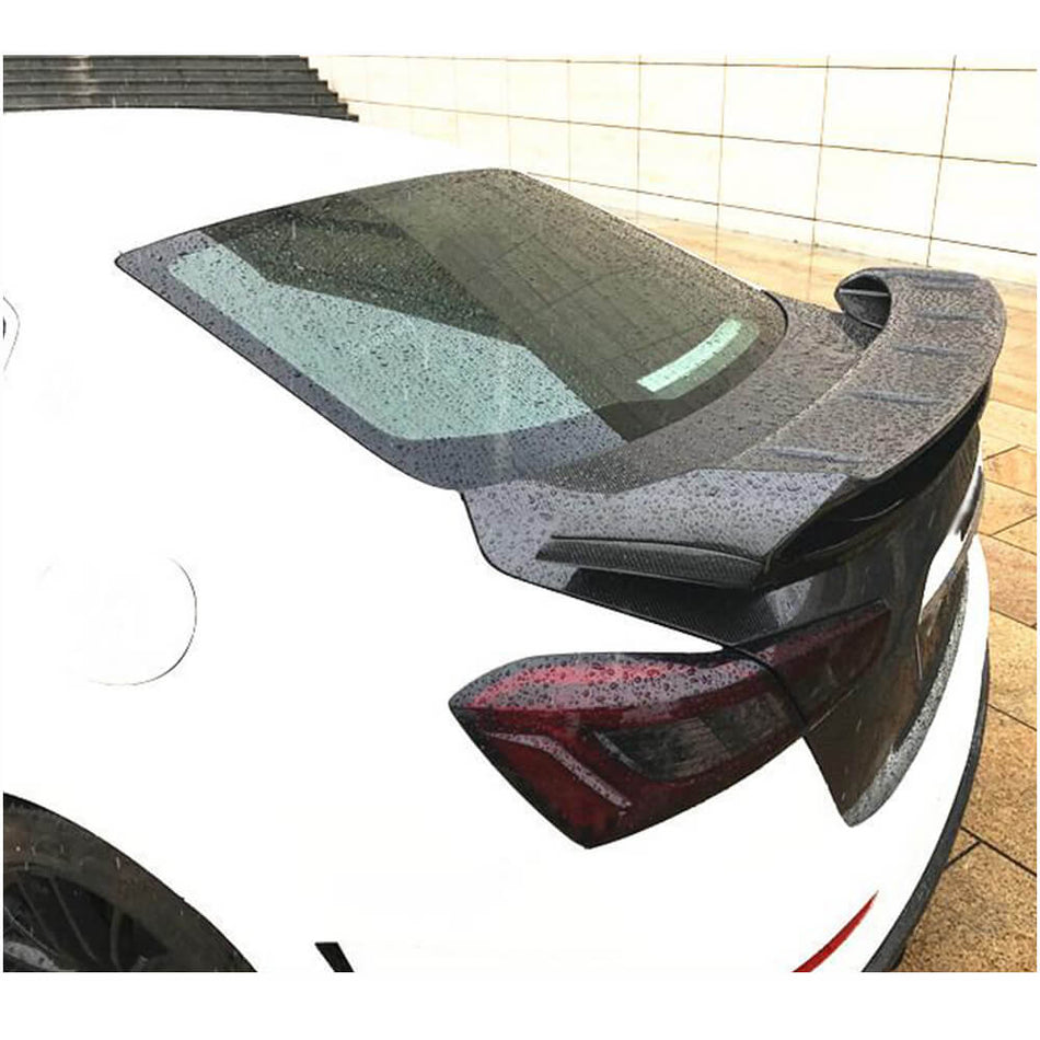 Maserati Ghibli S Q4 2014-2020 Rear Trunk Spoiler Carbon Fiber-Ahacarbon