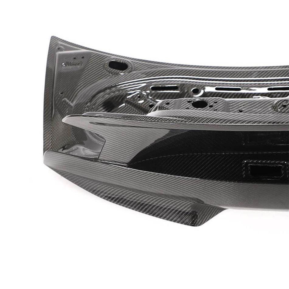 BMW 2 Series F87 M2 M2C 2016-2020 Rear Trunk Lid Cover Dry Carbon Fiber-Ahacarbon