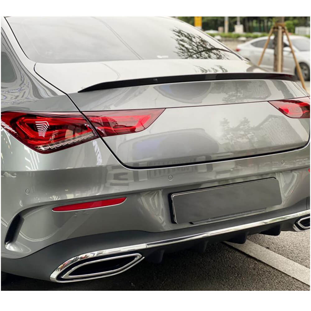 Mercedes Benz (W118) C118 2020UP Rear Trunk Spoiler Carbon Fiber-Ahacarbon