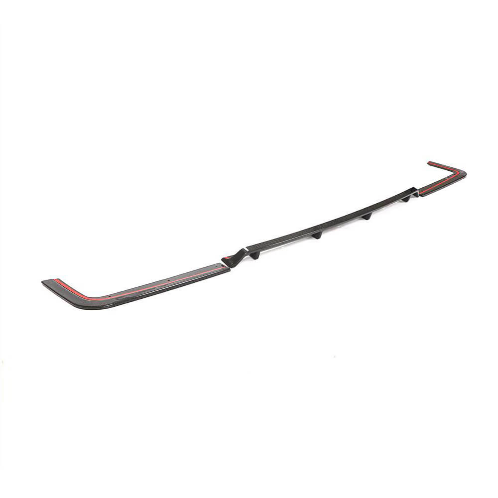 Volkswagen VW Multivan Transporter T6 2015-2020 Rear Bumper Diffuser Carbon Fiber-Ahacarbon