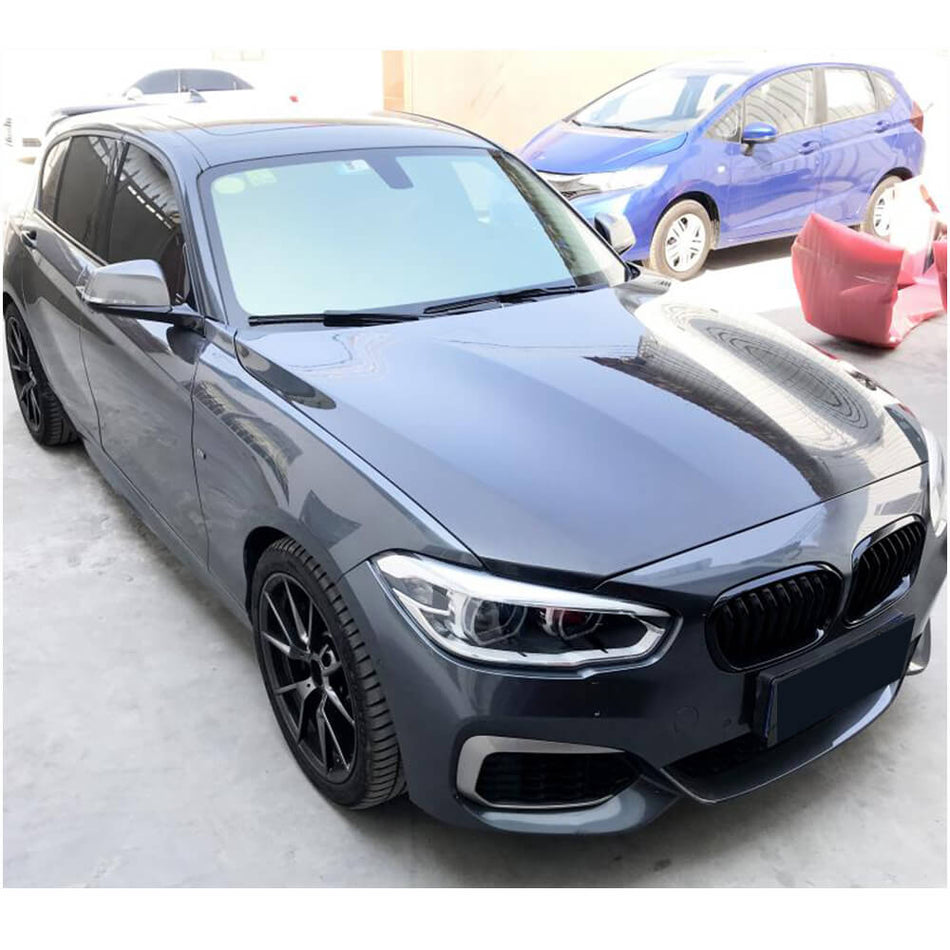 BMW 1 Series F20 F21 2012-2019 Engine Bonnet Hood Cover Carbon Fiber-Ahacarbon