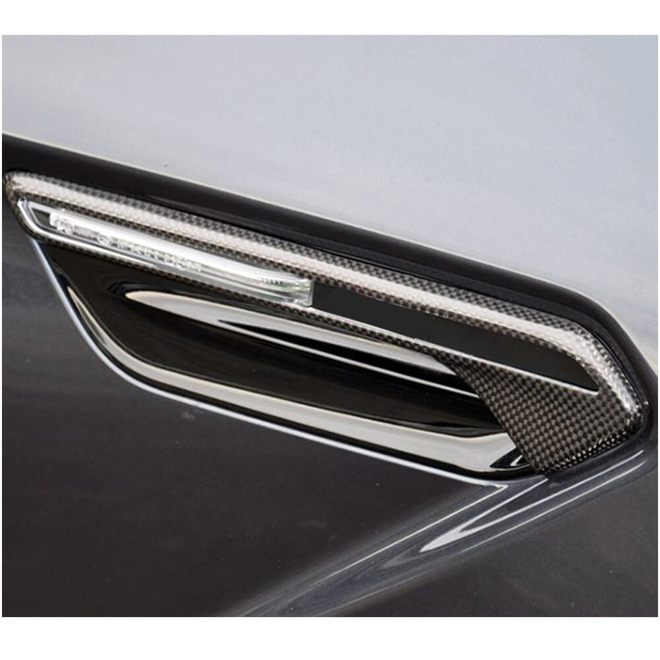 BMW 6 Series F06 F12 F13 M6 2013-2018 Side Air Fender Vent Dry Carbon Fiber-Ahacarbon