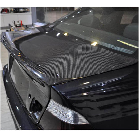 BMW 3 Series E46 325Ci 330Ci M3 Coupe 2000-2006 Rear Trunk Tail Cover Carbon Fiber-Ahacarbon