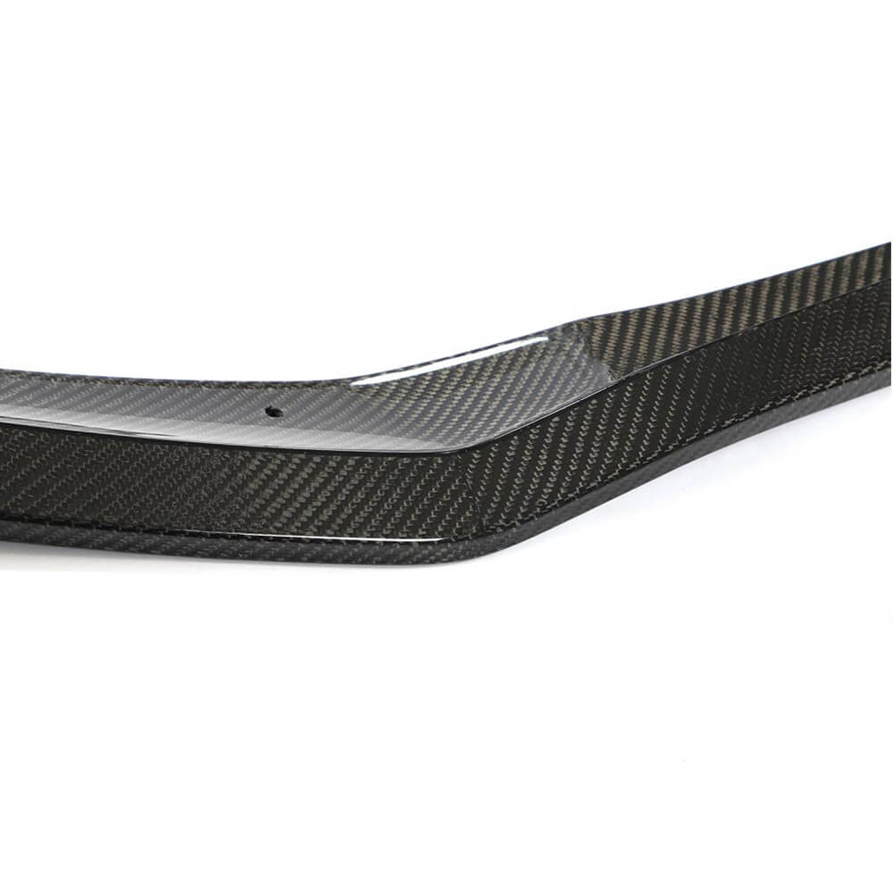 Mercedes Benz A Class (W177) V177 Sport A200 A250 Sport 2019UP Front Bumper Lip Carbon Fiber-Ahacarbon