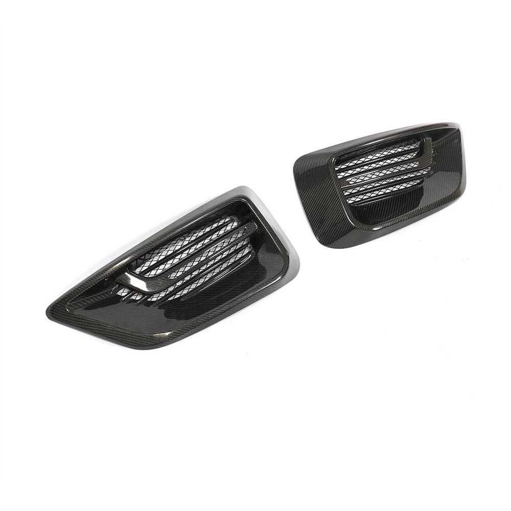 Mercedes Benz W447 Vito 2016-2019 Front Fog Lamp Covers Real Dry Carbon Fiber-Ahacarbon
