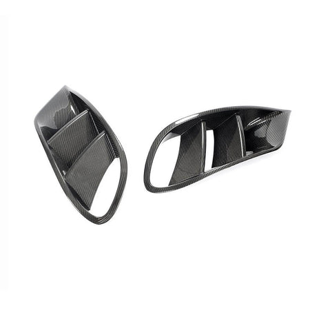 Mercedes Benz C217 S500 S550 Sport Pre-facelift 2015-2017 Fog Light Covers Dry Carbon Fiber-Ahacarbon