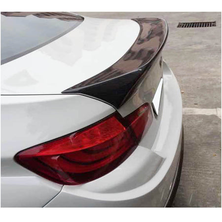BMW 5 Series F10 M5 2011-2018 Rear Trunk Spoiler Carbon Fiber-Ahacarbon