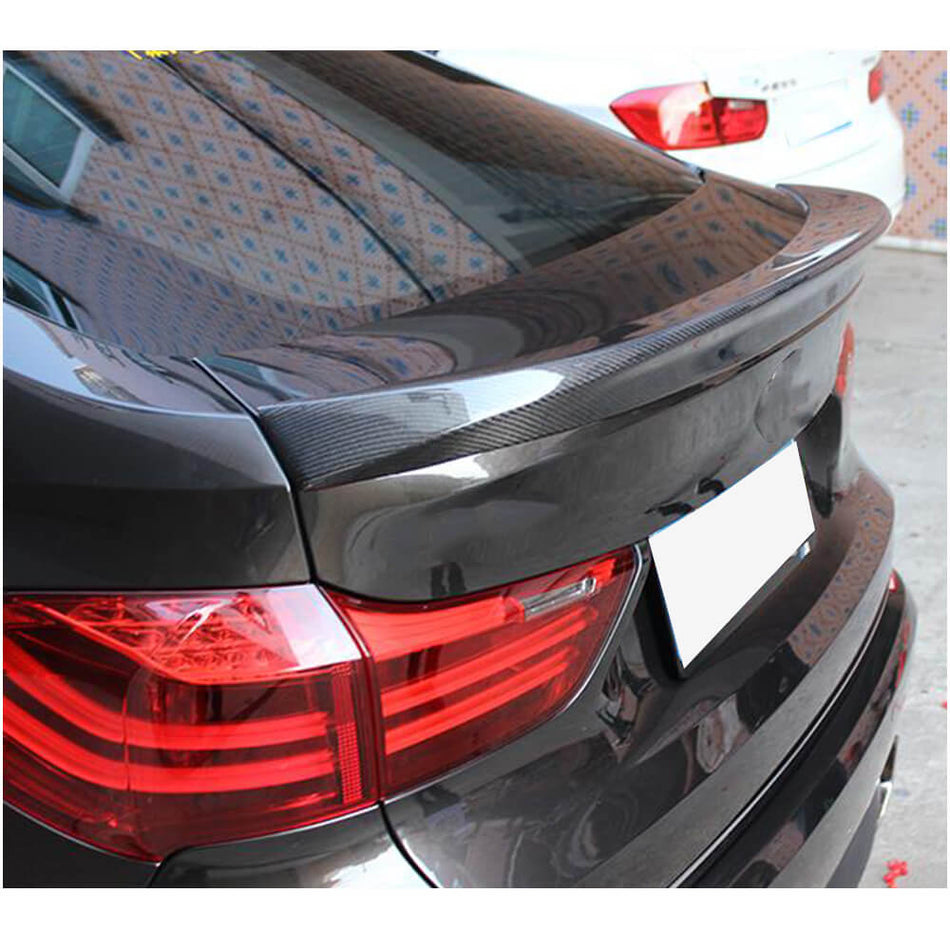 BMW 5 Series F07 GT 2014-2017 Rear Trunk Spoiler Carbon Fiber-Ahacarbon
