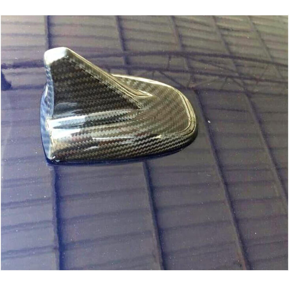 Maserati Quattroporte QP Ghibli 2014-2017 Car Shark Fin Roof Antenna Carbon Fiber-Ahacarbon