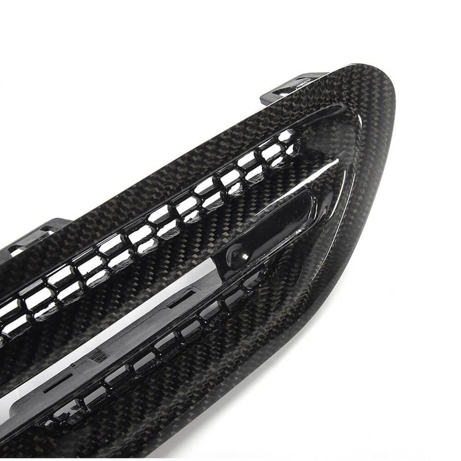 BMW 5 Series F10 M5 2010-2016 Side Air Fender Vents Carbon Fiber-Ahacarbon