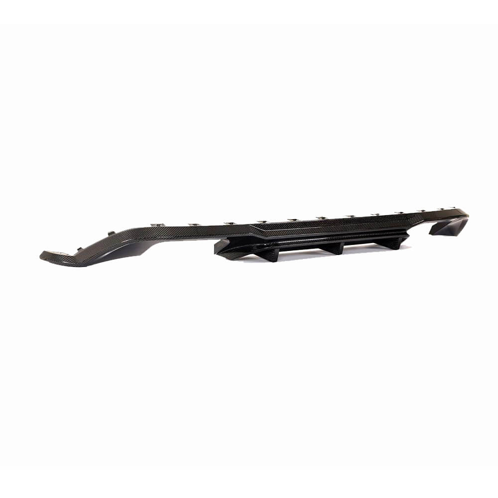 Volkswagen VW Golf 7.5 MK7.5 Base/GTI 2018-2020 Rear Bumper Diffuser Carbon Fiber-Ahacarbon