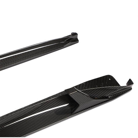 Porsche 911 Carrera/Targa 4 (S) 2017 Side Skirts Dry Carbon Fiber-Ahacarbon