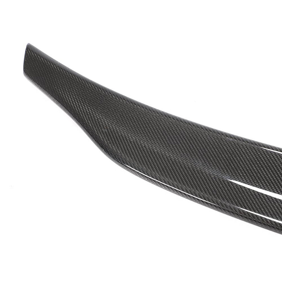 Audi A6 C8 Base/Sline S6 Sedan 2019UP Rear Trunk Spoiler Carbon Fiber-Ahacarbon