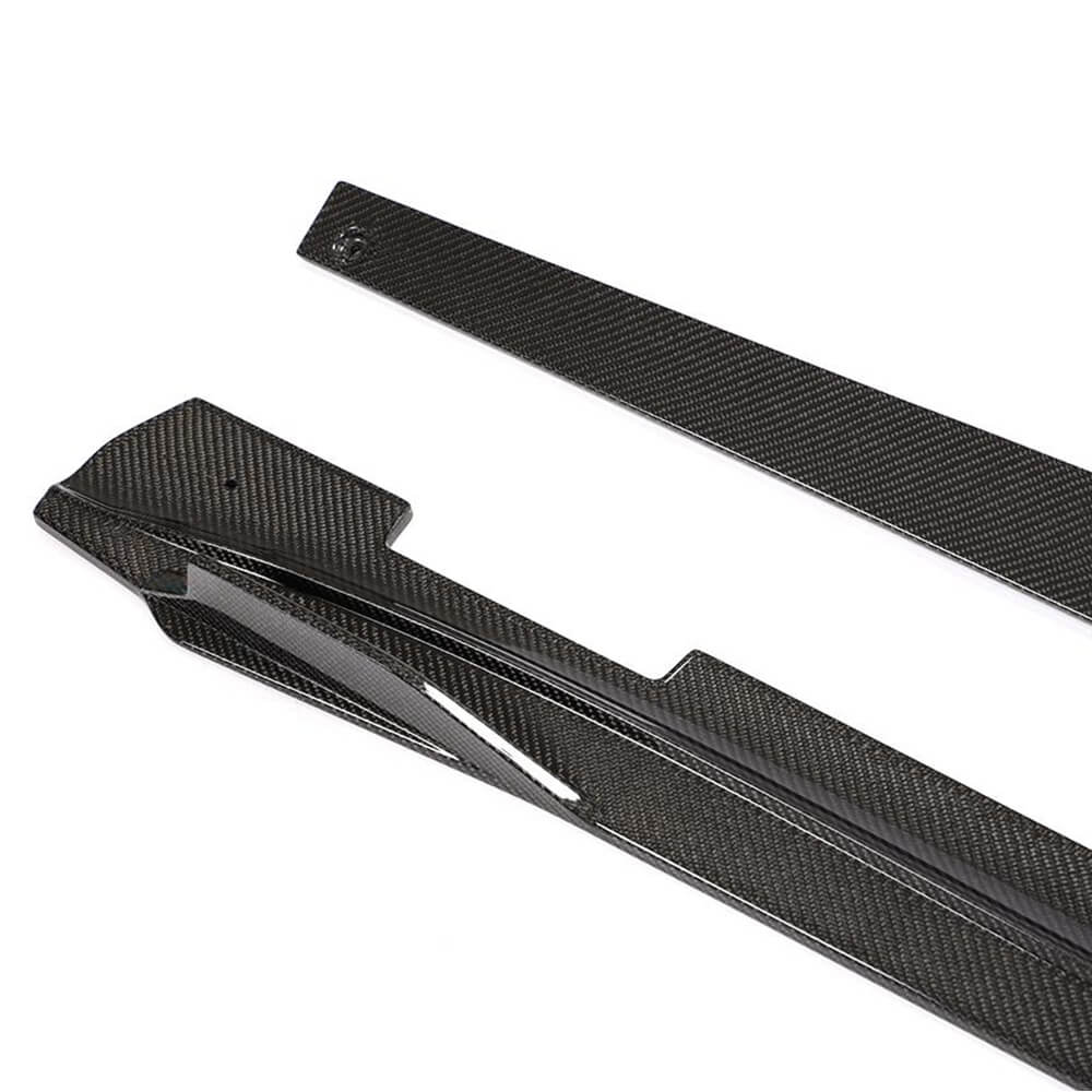 Porsche Panamera 2017-2020 Side Skirts Carbon Fiber-Ahacarbon