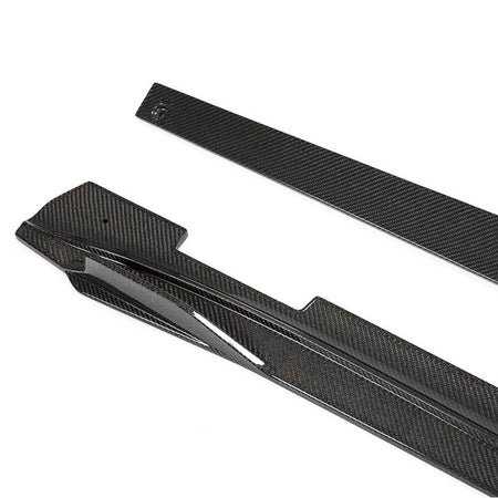 Porsche Panamera 2017-2020 Side Skirts Carbon Fiber-Ahacarbon