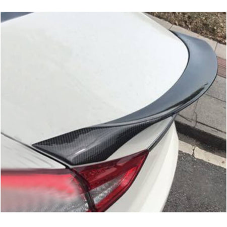 Maserati Quattroporte QP 2013-2019 Rear Trunk Spoiler Carbon Fiber-Ahacarbon
