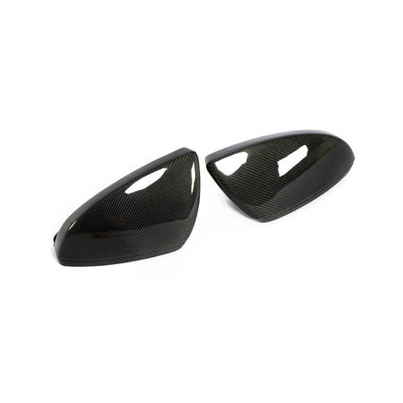 Audi A6 A7 A8 Quattro C8 2019-2022 Mirror Covers Replacement Style Carbon Fiber-Ahacarbon