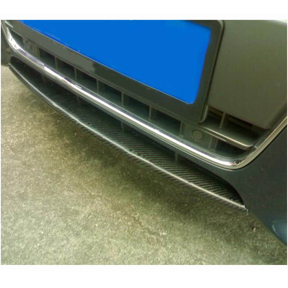 Audi A5 B8 Base Pre-facelift 2008-2011 Front Bumper Lip Carbon Fiber-Ahacarbon