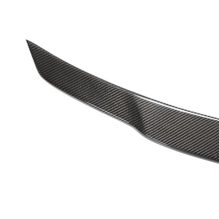 Mercedes Benz SLK SLC Class R172 Convertible 2012-2019 Rear Trunk Spoiler Carbon Fiber-Ahacarbon
