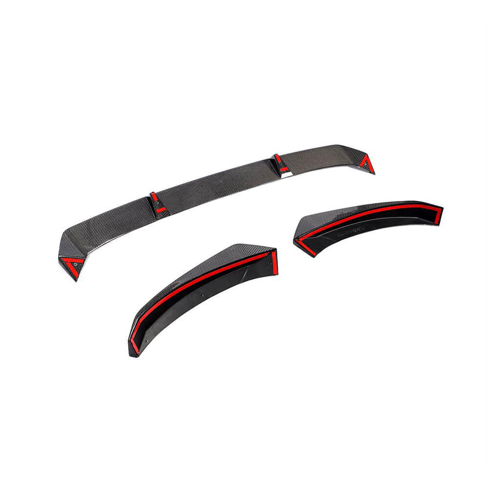 Volkswagen VW Arteon CC Facelift 2019UP Front Bumper Lip Carbon Fiber-Ahacarbon