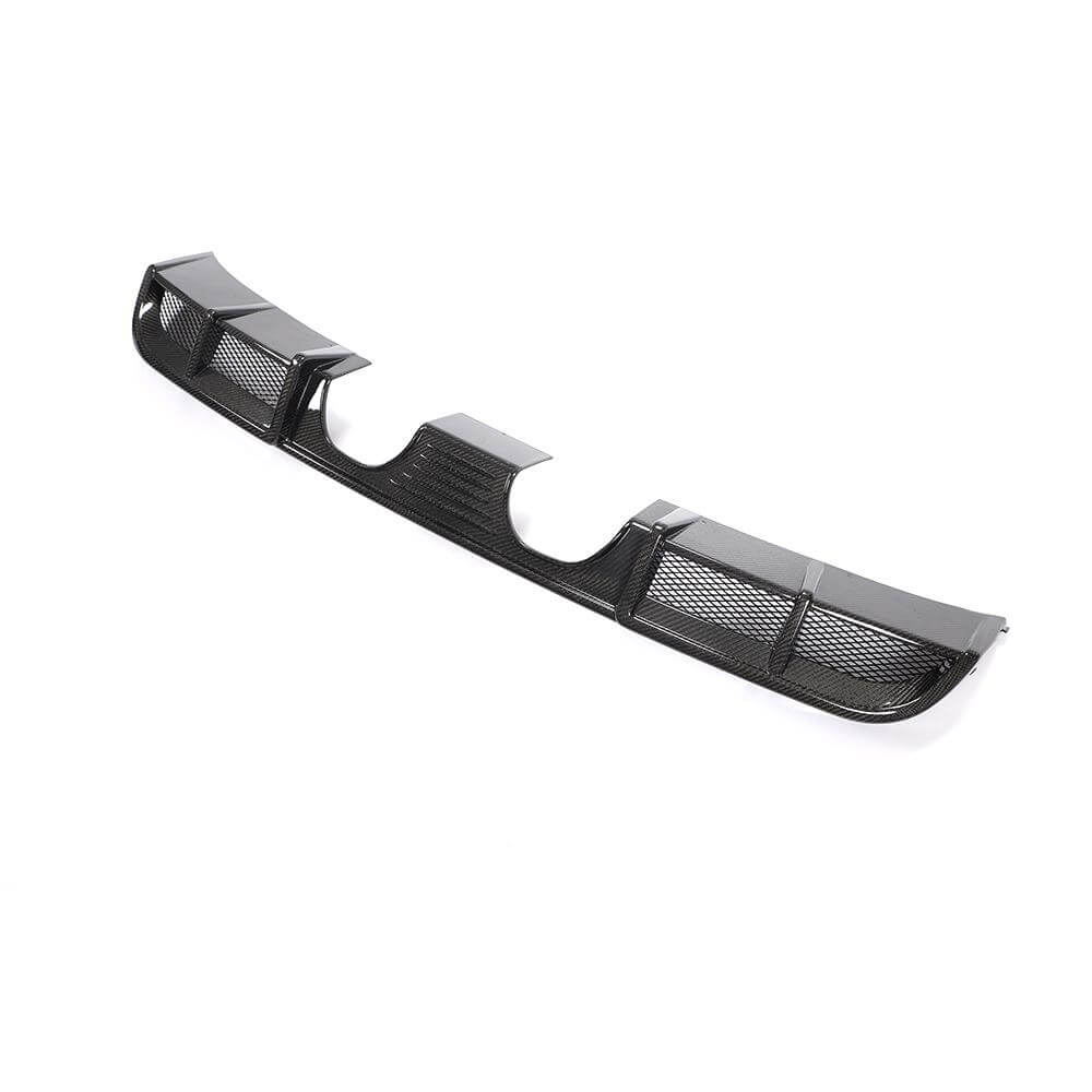 Porsche 911 Carrera 4 GTS 2017 Rear Bumper Diffuser Lip Carbon Fiber-Ahacarbon