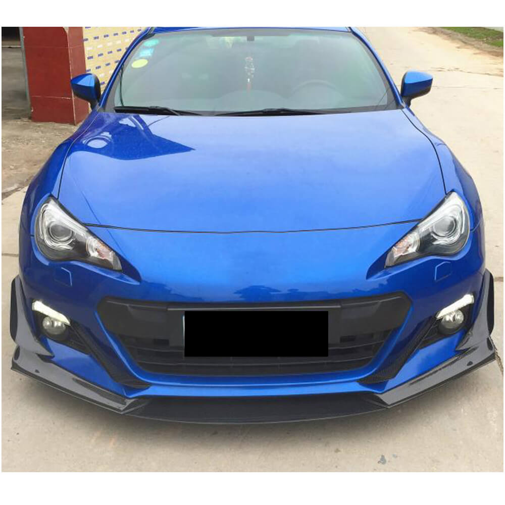 Toyota GT86 FT86 Coupe 2013-2016 Front Bumper Lip Carbon Fiber-Ahacarbon