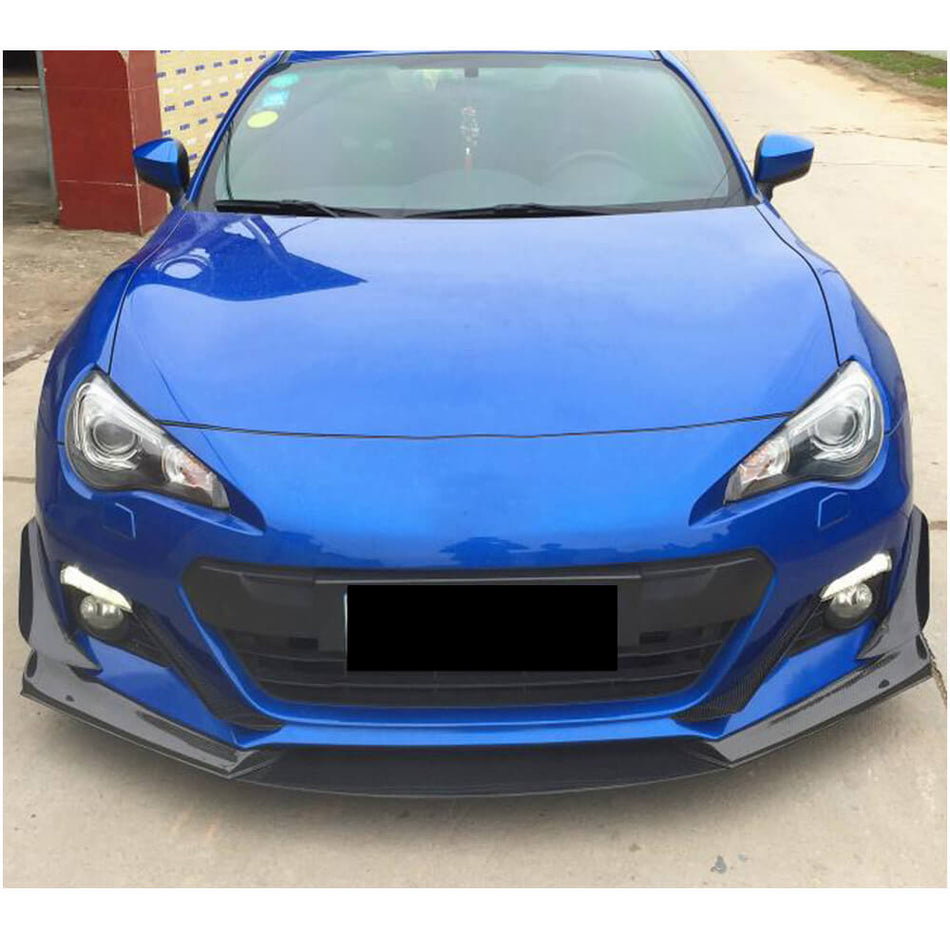 Toyota GT86 FT86 Coupe 2013-2016 Front Bumper Lip Carbon Fiber-Ahacarbon