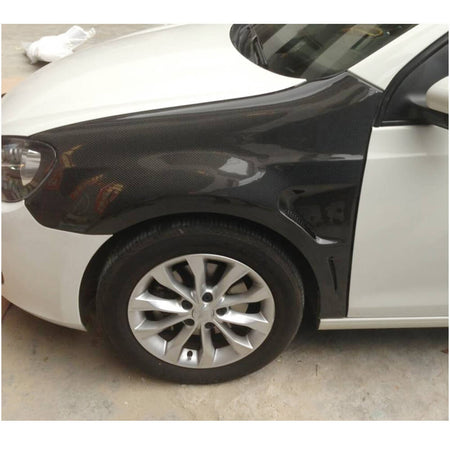 Volkswagen VW Golf 6 VI MK6 GTI R/R20 Hatchback 2010-2014 Side Vent Air Fender Vents Carbon Fiber-Ahacarbon