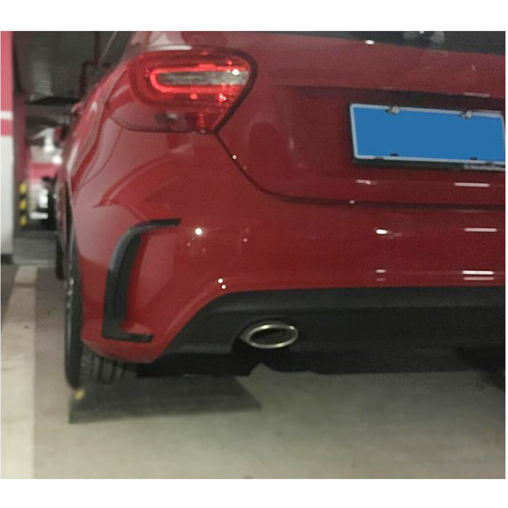 Mercedes Benz W176 A45 AMG Hatchback 2013-2015 Rear Bumper Vents Carbon Fiber-Ahacarbon