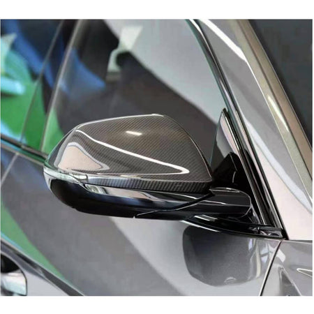 Lamborghini Urus Audi Q8 2018-2021 Mirror Covers Dry Carbon Fiber-Ahacarbon