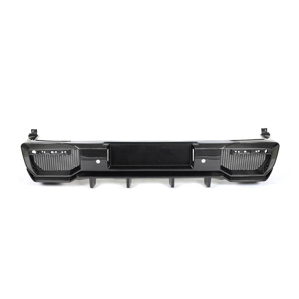 Mercedes Benz G Class W463 2019UP Front Rear Bumper Dry Carbon Fiber-Ahacarbon