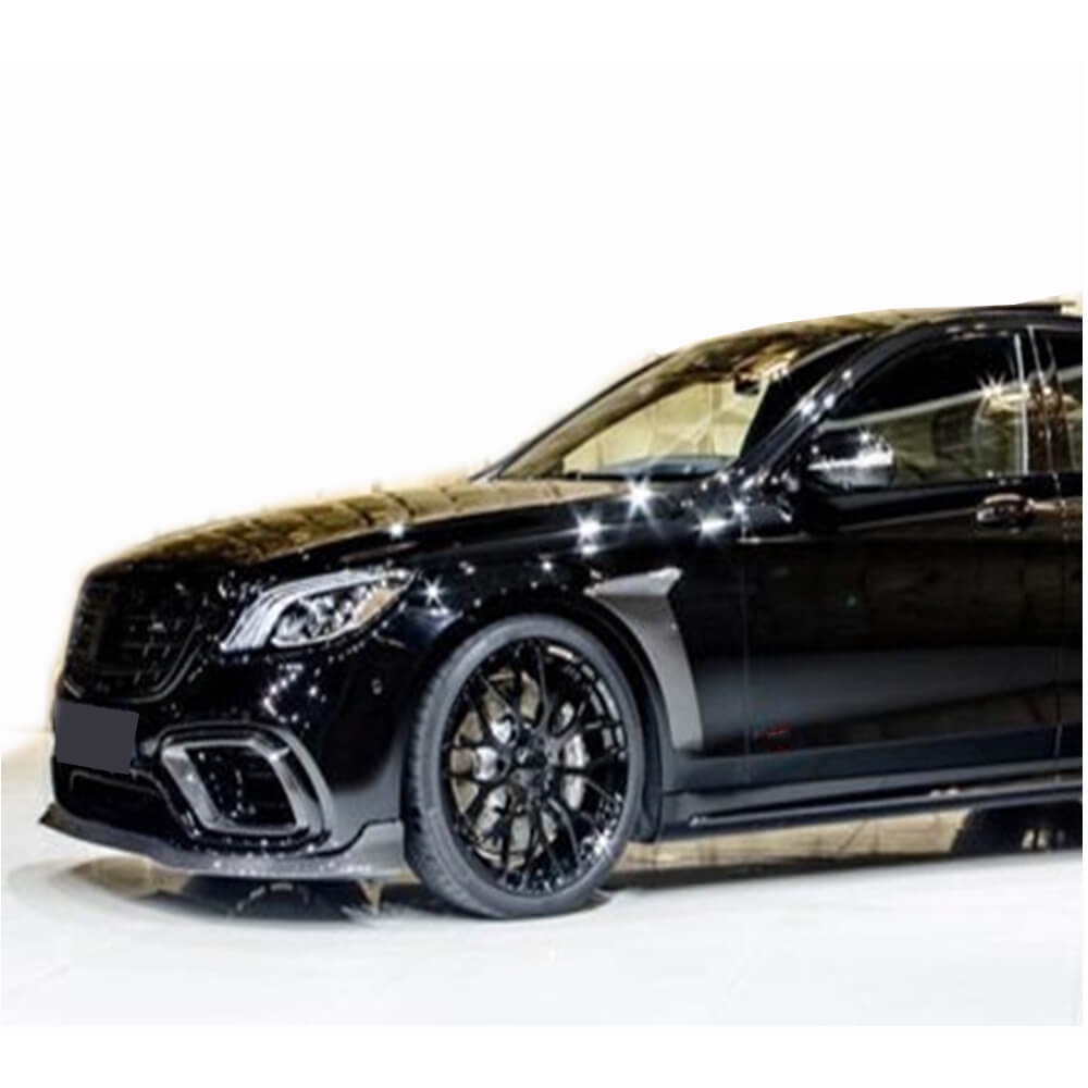 Mercedes Benz W222 S63 S65 AMG Facelift 2018-2021 Side Air Fender Vents Carbon Fiber-Ahacarbon