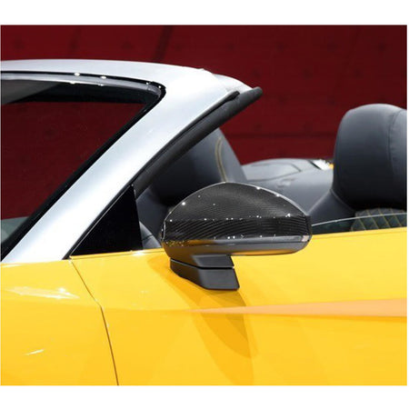 Audi TT TTS R8 V10 2016-2019 Mirror Covers Add-on Dry Carbon Fiber-Ahacarbon