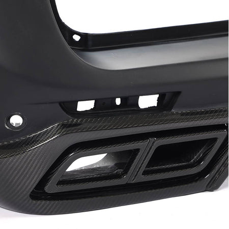 Mercedes Benz W447 Vito 2016-2019 Rear Bumper Diffuser Dry Carbon Fiber with PP-Ahacarbon