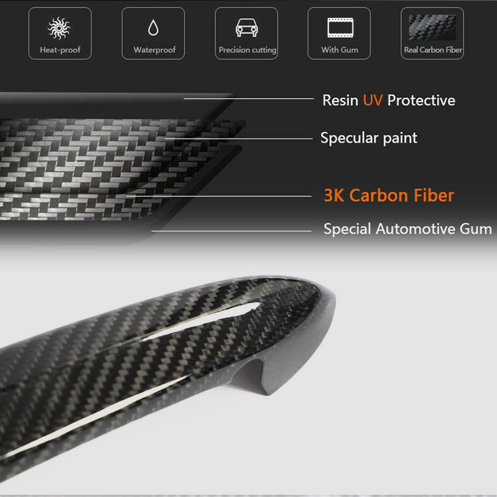BMW X3 G01 X4 G02 X5 G05 G20 G30 G38 GT G32 Door Handle Covers Carbon Fiber-Ahacarbon