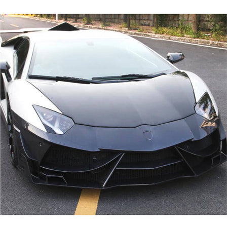 Lamborghini Aventador LP700-4 2011-2016 Engine Bonnet Hood Cover Carbon Fiber-Ahacarbon