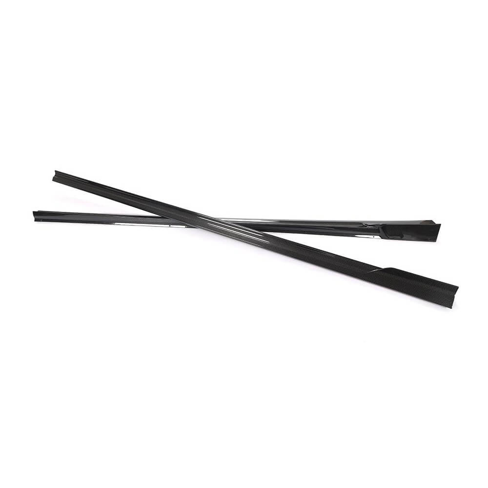 Maserati Ghibli M157 2014-2021 Side Skirts Dry Carbon Fiber-Ahacarbon
