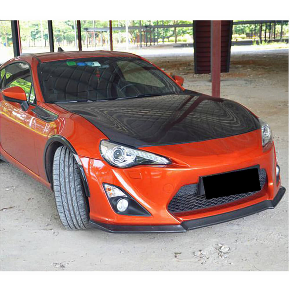 Toyota GT86 FT86 2013-2016 Front Bumper Lip Carbon Fiber-Ahacarbon