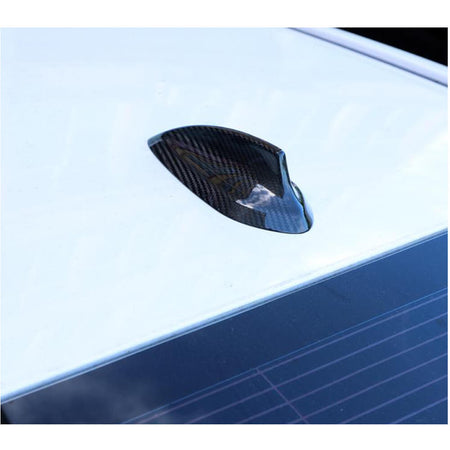 Universal Car Car Shark Fin Roof Antenna Real Dry Carbon Fiber-Ahacarbon
