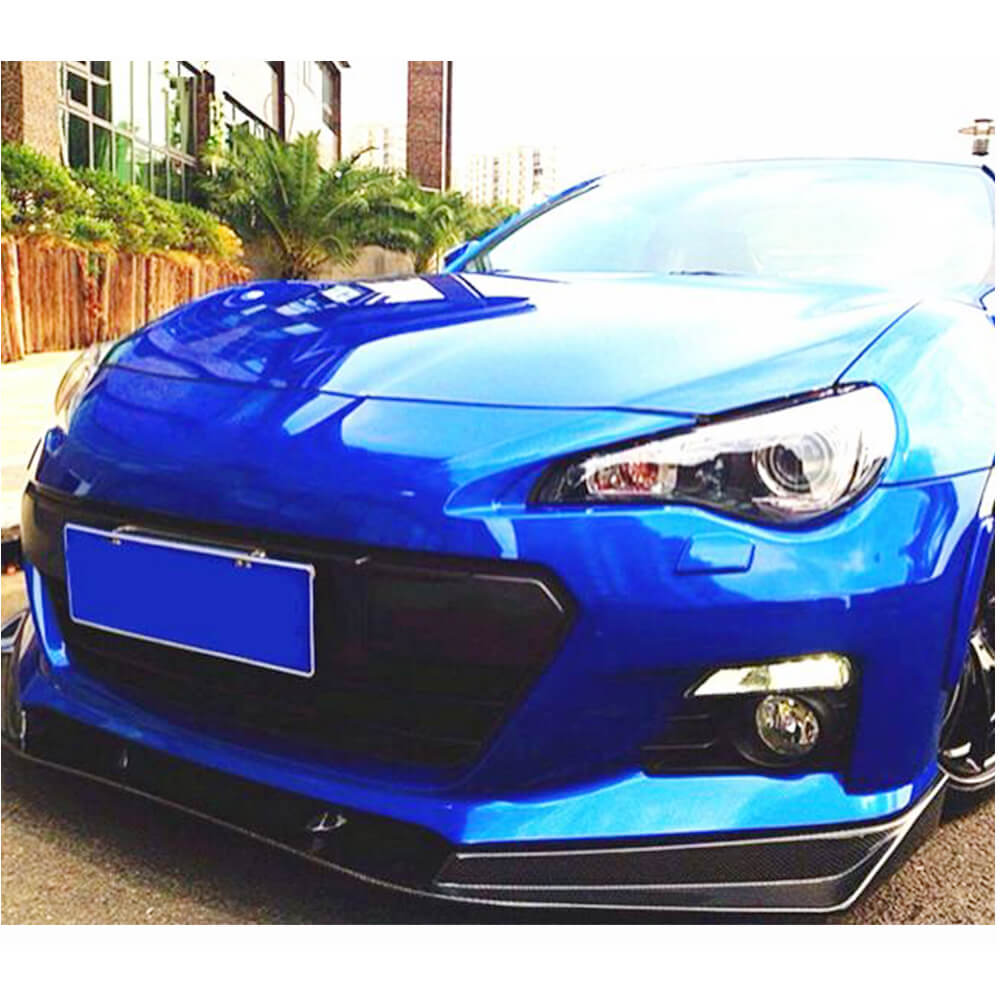 Subaru BRZ Coupe 2013-2016 Front Bumper Lip Carbon Fiber-Ahacarbon